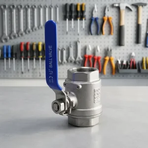 Stainless Steel Ball Valve Male Thread DN25 DN1200 NBR EPDM Seal Manual 18 Month Warranty OEM for Base Media