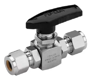 Stainless Steel Ball Valve SS-B4H High Temperature 6000PSI High Pressure Gas NPT/True Union 1/8″-1″ Port Size Customized