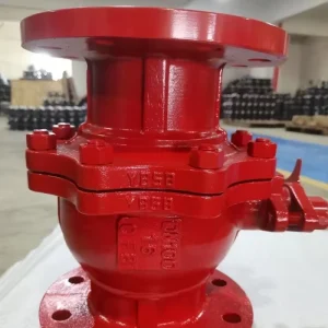 Stainless Steel Ball Valve Sanitary Application ASME B16.34 Metal Seated Valve Oil and Gas Cooling System