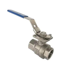 Stainless Steel Ball Valve with Direct Mounting Pad ISO 5211 SS316 SS304
