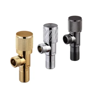 Stainless Steel Body Angle Valve Toilet Ss Gold 1 2 Sus304 Angle Stop Valve Bathroom