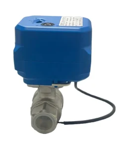 Stainless Steel Brass Electric Ball Valve NPT Thread 10NM OEM Customizable CE Certified IP65 Protection for General Applications