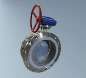 Stainless Steel Butterfly Valve 3 in Manual Operated Gas Control