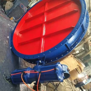 Stainless Steel Butterfly Valve F316 Class 300 DN80 Triple Offset Metal Seated Uni Directional