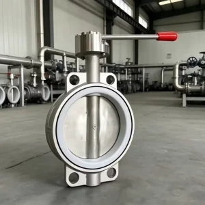 Stainless Steel Butterfly Valve for Food Industry 316L 1″/2″/3″/4″ Class 150 Sanitary Clamp 3A FDA CIP Compatible