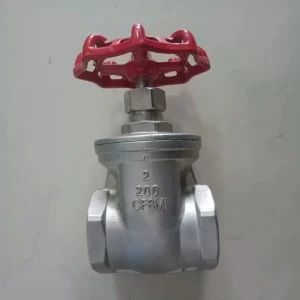 Stainless Steel CF8 CF8M Female Threaded Gate Valve