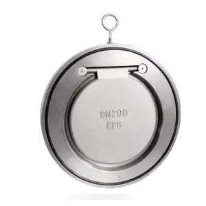 Stainless Steel CF8M Flap Check Valve 1 2 Inch PN16 Single Door Wafer Type Swing Check Valve
