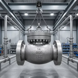 Stainless Steel Check Valve NRV 316L/317L/904L/254SMO/CF8M 2″-10″ Class 150-300 High Alloy