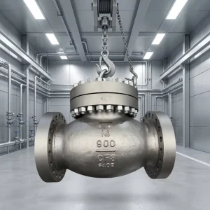 Stainless Steel Check Valve NRV Marine/Offshore/DNV Approved Duplex 2205/2507 2″-10″ Class 300