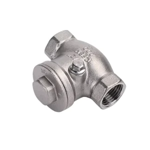 Stainless Steel Corrosion Resistant Check Valve Water Meter Check Valve One Way Internal Thread Swing Check Valve