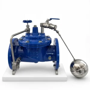 Stainless Steel Diaphragm Remote Control Hydraulic Flanged Float Valve for Automatic Water Tank Replenishment