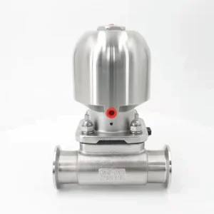 Stainless Steel Double Diaphragm Three Way Pneumatic Diaphragm Valve