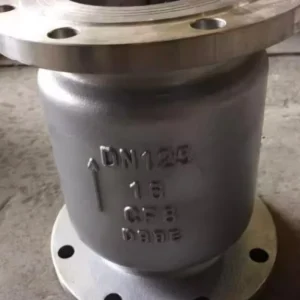 Stainless Steel Dual Plate Check Valve CF8M Class 300 4Inch Wafer Type for Water Treatment & Petrochemical