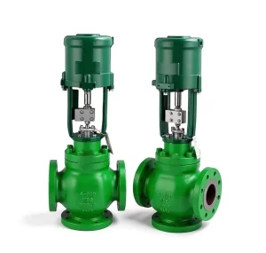 Stainless Steel Electric 3-Way Regulating Control Valve 220V Shut-Off Opening Function High Temperature OEM Customizable
