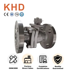Stainless Steel Flange Ball Valve High Pressure 316L CF8 CF3M 1.5 Inches Flange Ball Valve