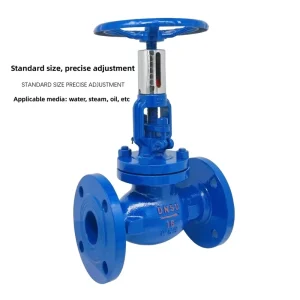Stainless Steel Flange High Temperature Regulating Stop Valve T40H-16C Manual Industrial Steam Control Valve DN50