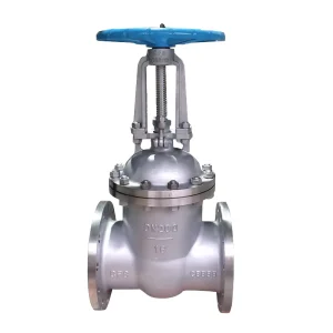 Stainless Steel Flange Manual Water Gate Valve