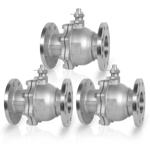 Stainless Steel Flanged Ball Valve Full Port Floating Ball Valve for Oil and Gas Control Systems Factory Direct Quality