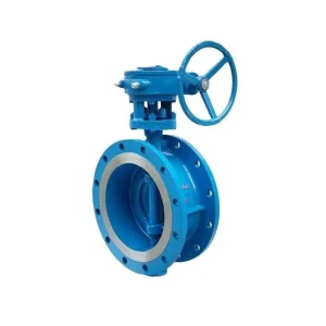 Stainless Steel Flanged Butterfly Valve Metal Seated for High Temperature and Water Supply