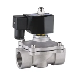 Stainless Steel Flanged Solenoid Valve for Fluid Control Electric Power Oil Media General Application Supported