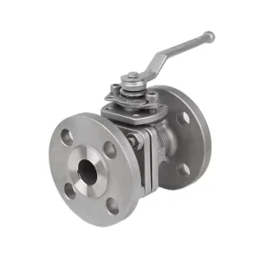 Stainless Steel Flanged Type Ball Valve Manual Power Industrial Ball Valve Standard Manual Stainless Steel Flanged Ball Valve