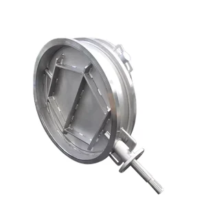 Stainless Steel Flanged Ventilation Butterfly Valve
