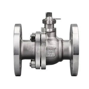 Stainless Steel Floating Ball Valve Electric Operated Flanged Connection DN25 DN80 for Oil Media Industrial Use OEM Customizable