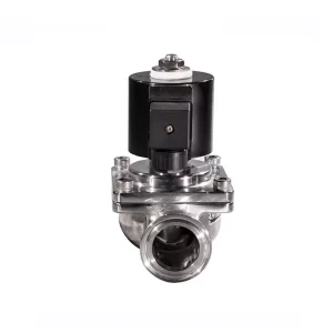 Stainless Steel Food Grade High Temperature Water Solenoid Valve With Sanitary Tri Clamp For OEM Fluid Control