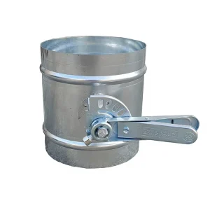 Stainless Steel & Galvanized Manual Regulating Butterfly Valve Paired Air Duct Ventilation Check Valve Accessories Model 004