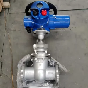 Stainless Steel Gate Valve ASTM A182 F304 150LB Flanged Rising Stem OS&Y Water Pipeline