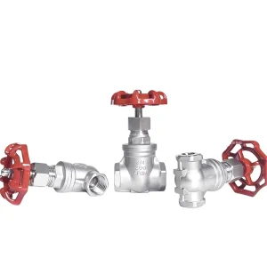 Stainless Steel Gate Valve SS304 200PSI NPT Female Threaded Water Oil Gas Plumbing Fitting