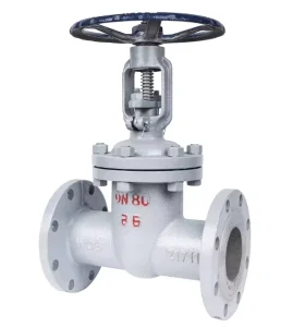 Stainless Steel Gate Valve Z41 16P 25P Cast Steel Valve Water Air Oil Straight through Type Flange Gate Valve