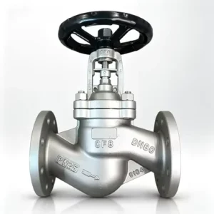Stainless Steel Globe Valve ASME B16.34 316 304L CF8 CF8M Duplex 2507 4″ 6″ 8″ 10″ Class 300 RF Stop Valve