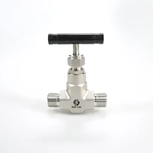 Stainless Steel High Pressure Male Thread NPT Needle Valve Manual Power for Oil 6000 PSI