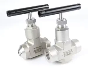Stainless Steel High-Temperature Male-Female Needle Valve 6000psig Maximum Pressure