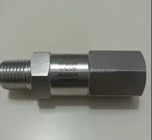 Stainless Steel Instrument Check Valve Backflow Prevention 6000Psi Check Valves for Water