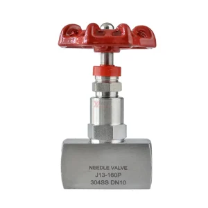 Stainless Steel J13W RC NPT BSP 304 316 WCB 16 MPa High-Pressure Screw Female-Threaded Needle Globe Valve