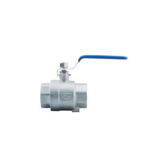 Stainless Steel Low Pressure Two Piece Ball Valve with Thread
