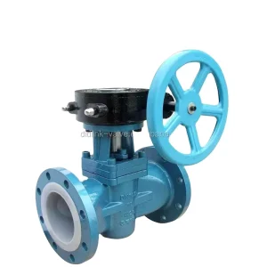 Stainless Steel Lubricated Three Way Sealant Gas Pfa Lined Ball Valve DN50-DN600 Manual Water Low