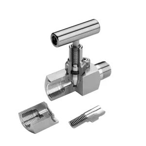 Stainless Steel Male to Female Needle Valve 6000psi 10000psi Needle Valve
