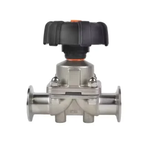 Stainless Steel Manual Sanitary PTFE EPDM Food Grade Diaphragm Valve