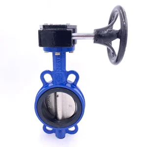 Stainless Steel Manual Wafer Butterfly Valve for Water DN100 Warranty