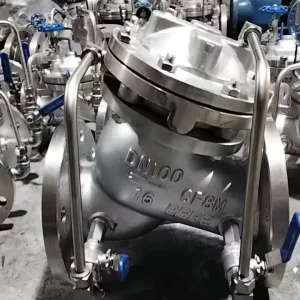 Stainless Steel Multi Function Pump Control Check Valve DN100 PN16