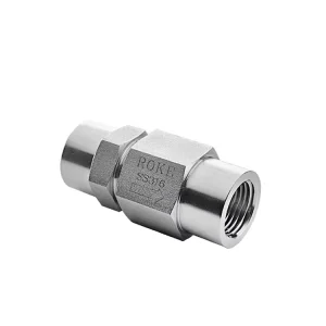 Stainless Steel NPT BSPT BSPP Female Thread Check Valve