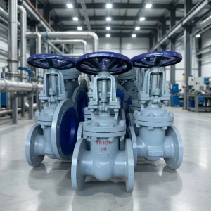 Stainless Steel NRS Gate Valve F304 PN40 DN100 (4Inch) Flanged RF Flexible Wedge Electric