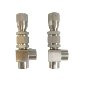 Stainless Steel Needle Valve Angle Micro Metering Valve