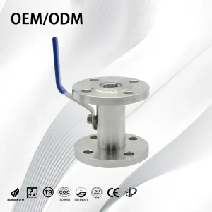 Stainless Steel OEM ODM Industrial Control Valves Flange Cantonese Style Ball Valve Valvulas