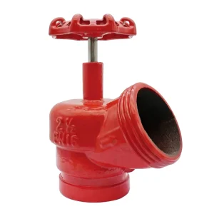 Stainless Steel PN16 DN65 2.5 Inch Globe Fire Angle Valve SANHUI for Class a & B Fires