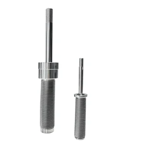 Stainless Steel Polished Bellows Valve Stem Assembly for Industrial Control Valves