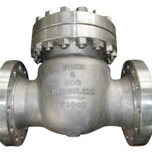 Stainless Steel SS304 316 Carbon Steel Flanged Connection No-return Swing Check Valve for Chemical Industry